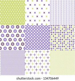 seamless patterns with fabric texture