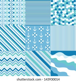 Padrões perfeitos com textura de tecido