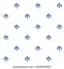 Nahtlose Muster mit Blumen für Stoff, Textilien, Kleidung, Umschlagpapier, Bezug, Banner, Wohndekoration, abstrakte Hintergründe. Vektorgrafik.