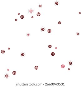 Padrões sem costura com floral para tecido, têxteis, roupas, papel de embrulho, capa, banner, decoração de casa, fundos abstratos. Ilustração vetorial.