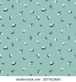 Patrones inmaculados de estilo floral. Ilustración de vectores para textiles y embalaje