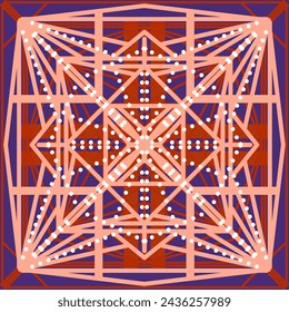 seamless patterns and frames with copy space for text for cosmetics, beauty products, organic