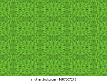 Seamless patterns geometric. Abstract triangles mosaic with vector for background, wallpaper, backdrop, banner, template, illustration, fabric and other applications. Green.