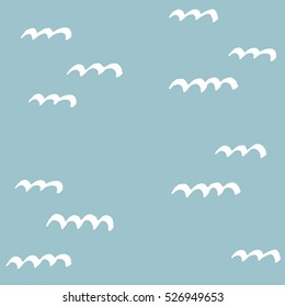 seamless patterns hand-drawn. Pattern for use on wrapping paper, greeting cards and gift products