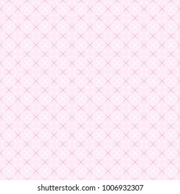 Seamless patterns with hearts isolated on pink background. Valentines day background design. Vector repeating texture.