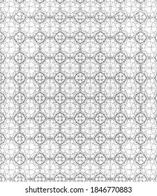 Seamless patterns with intricate details 