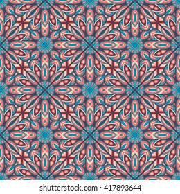 Seamless Patterns with mandala geometric ornaments. Vintage decorative elements. Hand drawn tile background. Islam, Arabic, Indian, ottoman motifs.