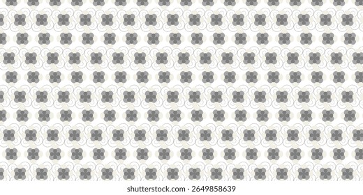 Seamless Patterns with Minimalist black and white gray Lines and Abstract Flowing Shapes, Trendy Modern Design Textures for Fashion, Editorial, and UI Applications, Endless black and white prints.