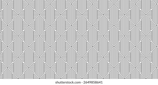 Seamless Patterns with Minimalist black and white gray Lines and Abstract Flowing Shapes, Trendy Modern Design Textures for Fashion, Editorial, and UI Applications, Endless black and white prints.