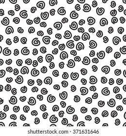 Seamless patterns. Modern stylish texture. Cute hand drawn endless pattern background for your design.