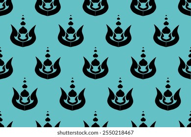 It is seamless patterns, mostly in brightly colored floral patterns,commonly used for textiles, decorations,and clothing