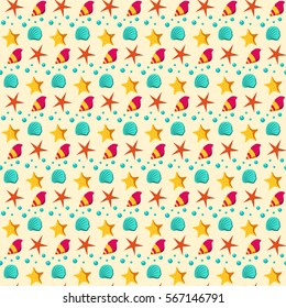 Seamless patterns nautical elements vector