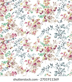 Patrones sin fisuras con rama de olivo en estilo moderno de revestimiento minimalista. Vector Hojas florales beige Fondos para invitaciones de Boda, tarjetas de felicitación, impresión en tela,