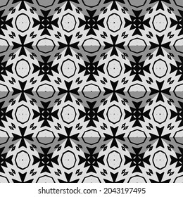 seamless patterns on uneven paper. patterns in grayscale. abstract background.