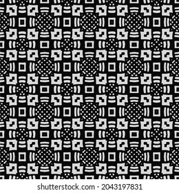 seamless patterns on uneven paper. patterns in grayscale. abstract background.