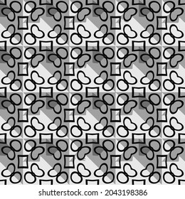 seamless patterns on uneven paper. patterns in grayscale. abstract background.
