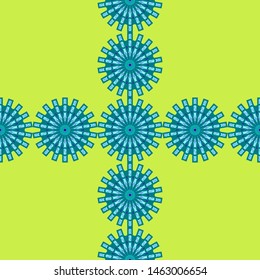 seamless patterns with oriental mandalas, circle mandala ornaments, illustration vector mandalas
