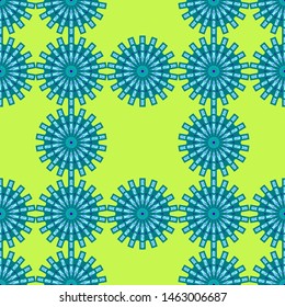 seamless patterns with oriental mandalas, circle mandala ornaments, illustration vector mandalas