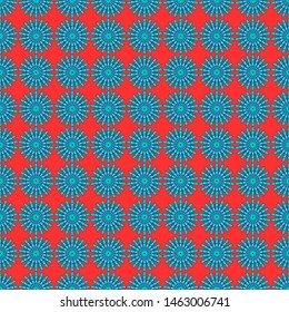 seamless patterns with oriental mandalas, circle mandala ornaments, illustration vector mandalas