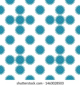 seamless patterns with oriental mandalas, circle mandala ornaments, illustration vector mandalas