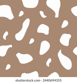 Patrones sin fisuras en color pastel. Formas abstractas de piedra. Ilustración vectorial.	
