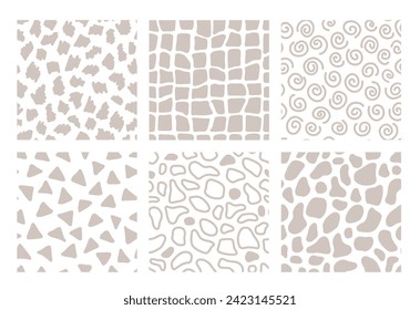 Los tonos pastel son impecables y el estilo minimalista. Fondo estético de mediados de siglo. Formas geométricas. Impresión vectorial para papel pintado, tela, etc.