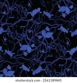 Seamless patterns, printed patterns on fabric. Illustration vector. Design for fashion, graphics, backgrounds and crafts.