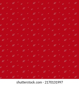 Seamless patterns with red hearts. Seamless backgruod with hearts. Valentine Day. Vector romantic backgroud. Seamless pattern with hand drawn hearts on white background. Love.  EPS 10