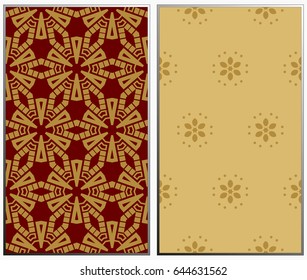 Seamless patterns set. Geometric ornaments. Abstract backgrounds. Vector illustration.