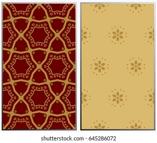 Seamless patterns set. Geometric ornaments. Abstract backgrounds. Vector illustration.