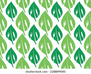 Seamless patterns.fun shapes. Vegan Vector illustration