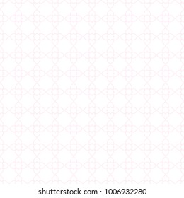 Seamless patterns with simple hearts isolated on white background. Valentines day background design. Vector repeating texture.