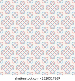 Seamless patterns with square and dash stripes arranged in lines. Cute geometric texture for fashion design, invitation, card, fabric, wrapping, textile, wallpaper, background, paper gift.