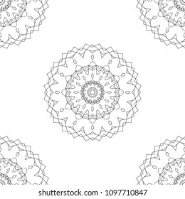 seamless patterns with stylized flowers. Ornate zentangle seamless textures, patterns with abstract flowers. Floral patterns can be used for wallpaper, pattern fills, web page background.
