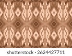Seamless patterns textured handmade. Ethnic bohemian, Ikat style design motifs, Geometric pattern, silk damask seamless . Vector illustration.
