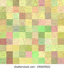 Seamless patterns (tiling).  Abstract geometric ornament. Vector 