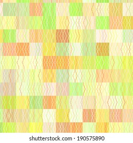 Seamless patterns (tiling). Abstract geometric ornament. Vector 