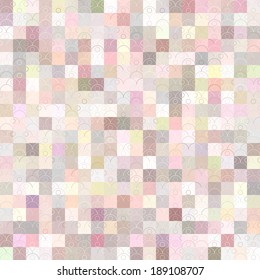 Seamless patterns (tiling). Endless texture for fashion, wallpaper, fill, web page background, fabric, tablecloth, wrapping paper, invitation card. Abstract geometric ornament. Vector 
