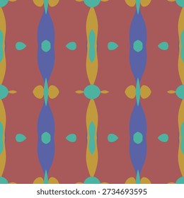 Seamless patterns are used in textile design