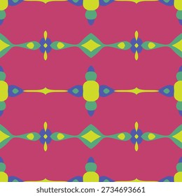 Seamless patterns are used in textile design