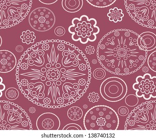  seamless patterns. Vector