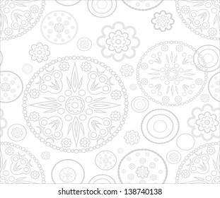  seamless patterns. Vector