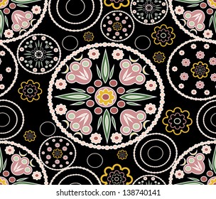  seamless patterns. Vector