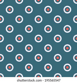Seamless patterns. Vector abstract pattern with circles. Paper for scrapbook or background 