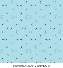 Seamless patterns. Vector design for paper, cover, fabric, interior, textile and other users.