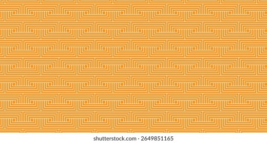 Seamless Patterns with Vibrant Yellow Abstract Organic Lines and Curved Artistic Shapes – Modern Vector Background Textures for Branding, Textile, and Digital Projects