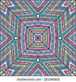 Seamless patterns. Vintage decorative elements. Hand drawn background. Islam, Arabic, Indian, ottoman motifs.