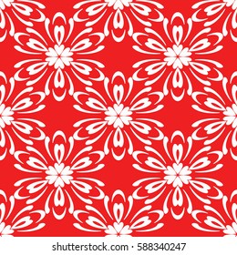 Seamless patterns . Vintage decorative ethnic floral ornament. vector illustration. oriental design for print, wallpaper, decor, fabric, textile