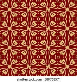 Seamless patterns . Vintage decorative ethnic floral ornament. vector illustration. oriental design for print, wallpaper, decor, fabric, textile