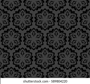 Seamless patterns. Vintage decorative ethnic floral ornament. vector illustration. oriental design for print, wallpaper, decor, fabric, textile Seamless patterns. Vintage decorative ethnic floral ornament. vector illustration. oriental design for print, wallpaper, decor, fabric, textile